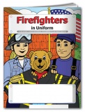 "Firefighters in Uniform" Coloring & Activity Books (Stock)